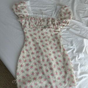 For Love & Lemons Maxine Mini Dress